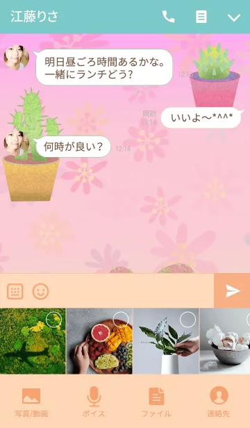 [LINE着せ替え] ＊観葉植物＊の画像4