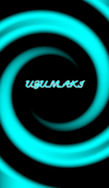 [LINE着せ替え] UZUMAKI-2- Light blue-の画像1