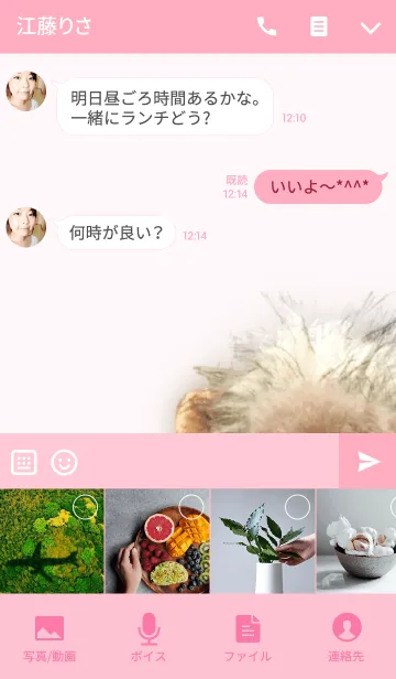 [LINE着せ替え] らぶらぶトイプーの画像4