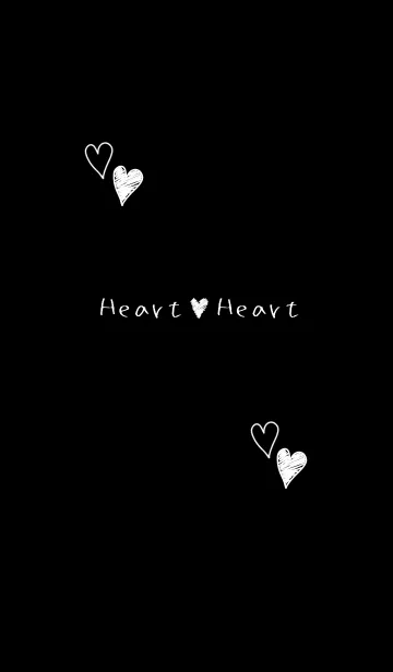 [LINE着せ替え] Heart+Heartの画像1