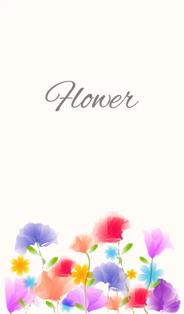 [LINE着せ替え] F l o w e r.の画像1
