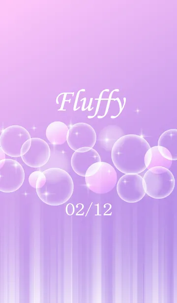 [LINE着せ替え] Fluffy ＆ Gradation type A 02/12の画像1