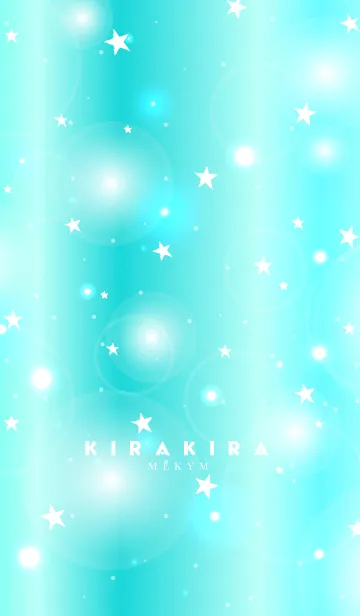 [LINE着せ替え] K I R A K I R A -BLUE STAR-の画像1