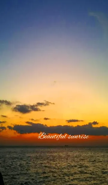 Beautiful sunrise.の着せ替えメイン画像