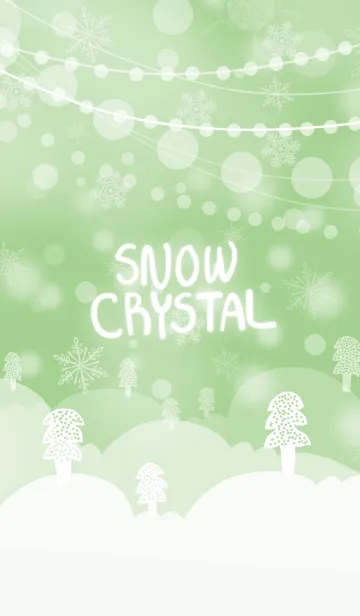 [LINE着せ替え] snow crystal_018の画像1