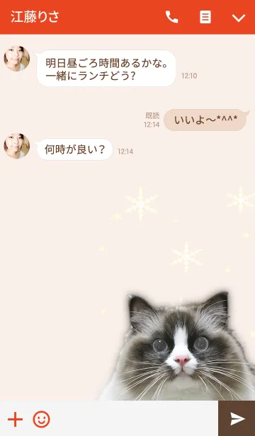 [LINE着せ替え] バアルのクリスマスの画像3