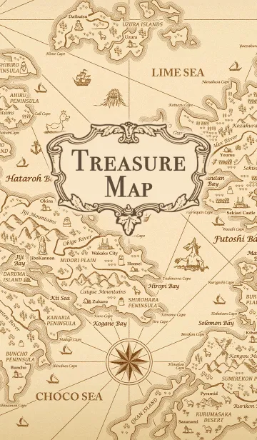 Treasure Map - 宝の地図の着せ替えメイン画像