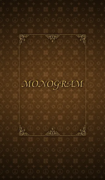 [LINE着せ替え] Monogram モノグラムの画像1