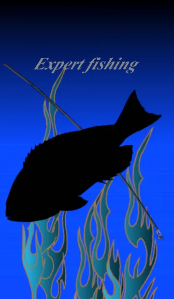 [LINE着せ替え] Expert fishing.の画像1