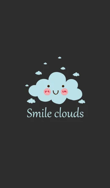 かわいいシャイな雲の着せ替えメイン画像
