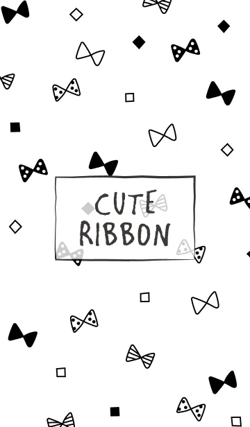 [LINE着せ替え] - CUTE RIBBON -の画像1