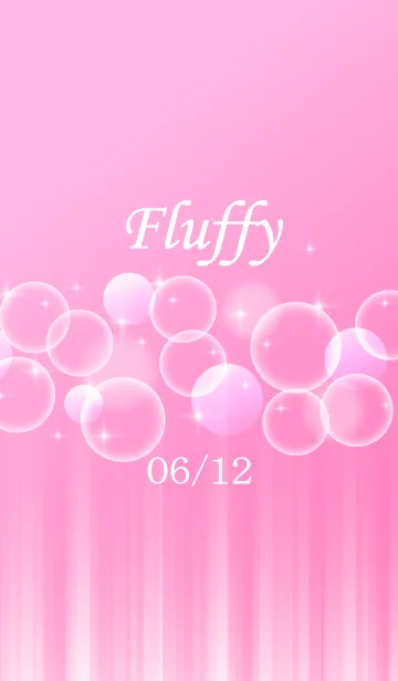 [LINE着せ替え] Fluffy ＆ Gradation type A 06/12の画像1