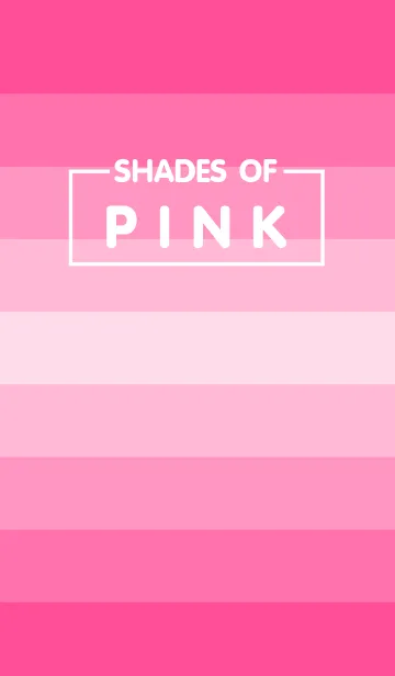 [LINE着せ替え] Shades Of Pink(jp)の画像1