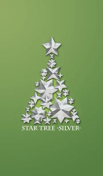 [LINE着せ替え] STAR TREE -SILVER-の画像1