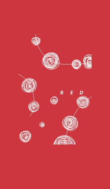 [LINE着せ替え] レッドの画像1