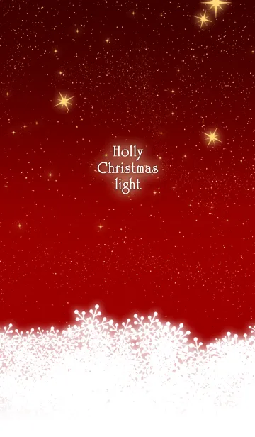 [LINE着せ替え] Holly Christmas lightの画像1