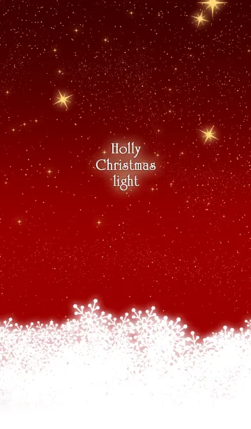 Holly Christmas lightの着せ替えメイン画像