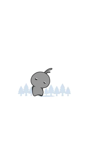 rabbit staring-101の着せ替えメイン画像