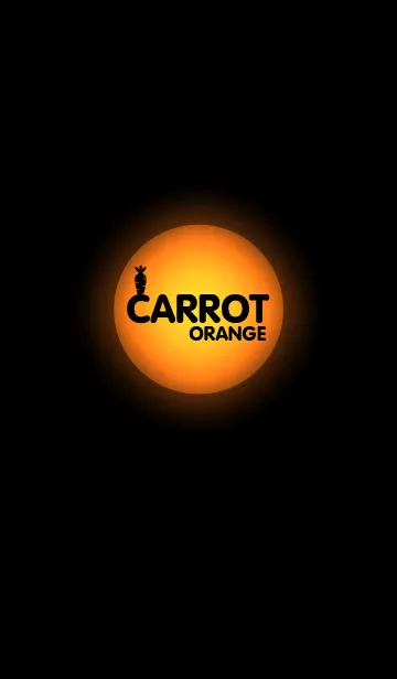 [LINE着せ替え] Light carrot orange Theme (JP)の画像1