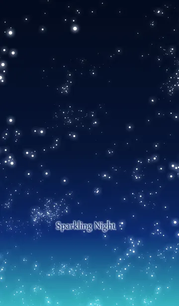 [LINE着せ替え] Sparkling Nightの画像1