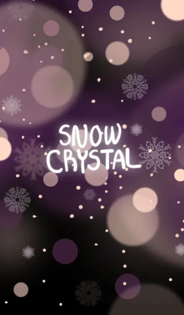 [LINE着せ替え] snow crystal_025の画像1