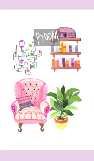 [LINE着せ替え] ahns room_006の画像1