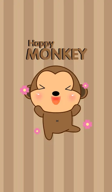 Simple Happy Monkey(jp)の着せ替えメイン画像