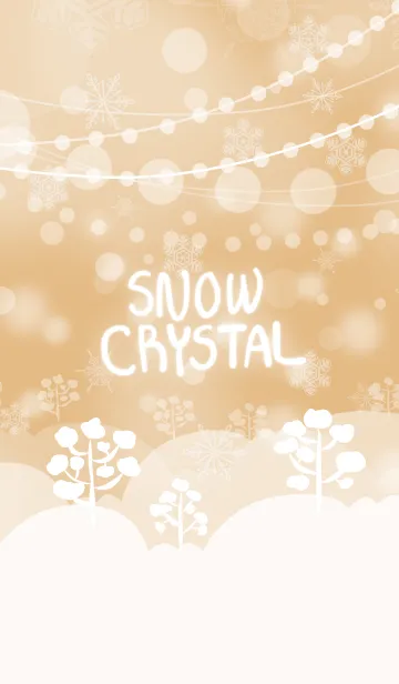 [LINE着せ替え] snow crystal_028の画像1