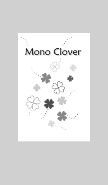 [LINE着せ替え] MONO CLOVERの画像1