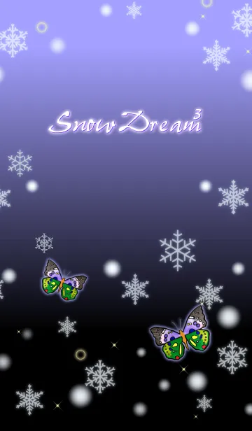 [LINE着せ替え] Snow dream -3-の画像1