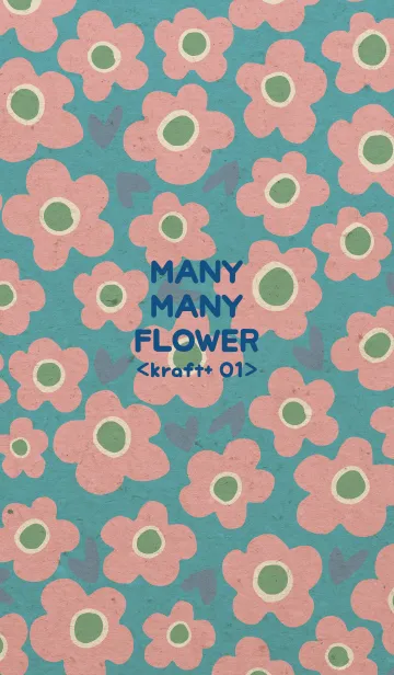 MANY MANY FLOWER <kraft+ 01>の着せ替えメイン画像
