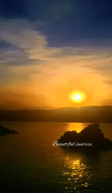 Beautiful sunrise2の着せ替えメイン画像