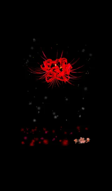 [LINE着せ替え] 彼岸花 - 血色の花の画像1