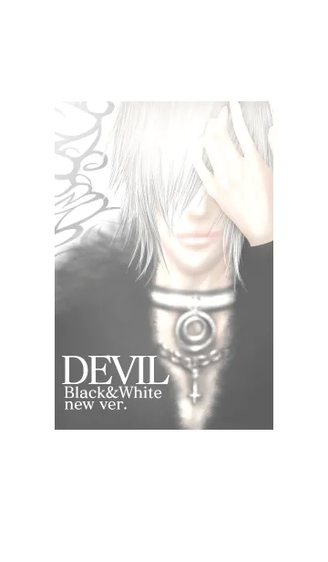 [LINE着せ替え] DEVIL BLACK AND WHITE New verの画像1