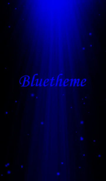 [LINE着せ替え] ブルーの光の画像1