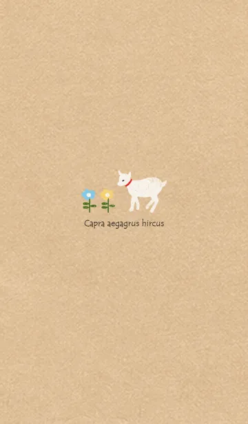 [LINE着せ替え] Capra aegagrus hircus！の画像1