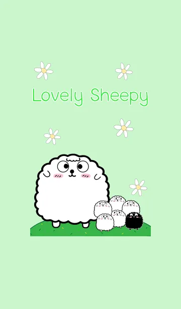 [LINE着せ替え] Lovely Sheepyの画像1