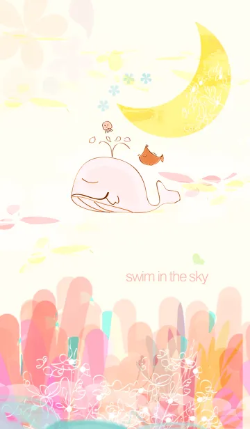 artwork_swim in the skyの着せ替えメイン画像