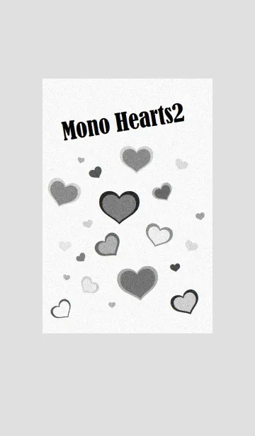 [LINE着せ替え] MONO HEARTS2の画像1