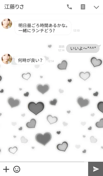 [LINE着せ替え] MONO HEARTS2の画像3