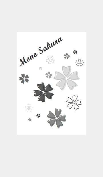 [LINE着せ替え] MONO SAKURAの画像1