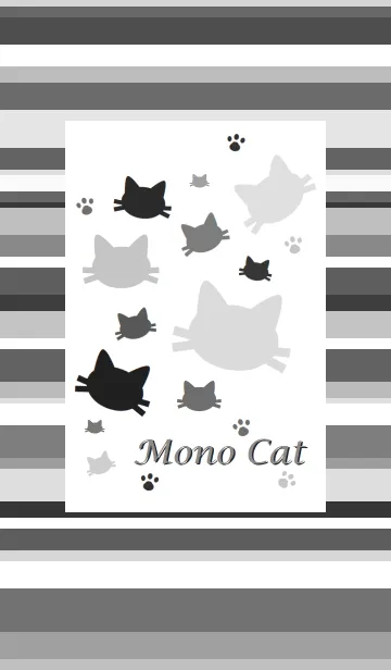 [LINE着せ替え] MONO CATの画像1