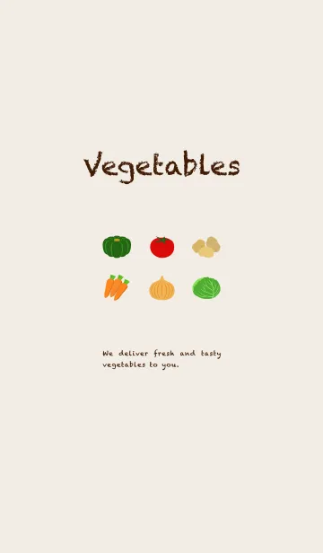 [LINE着せ替え] 野菜の画像1