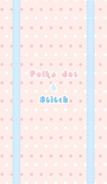 Polka dot ＆ Stitchの着せ替えメイン画像