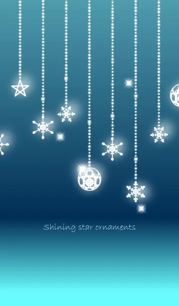 [LINE着せ替え] Shining star ornamentsの画像1