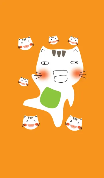 [LINE着せ替え] Little cat jomsa theme v.1の画像1