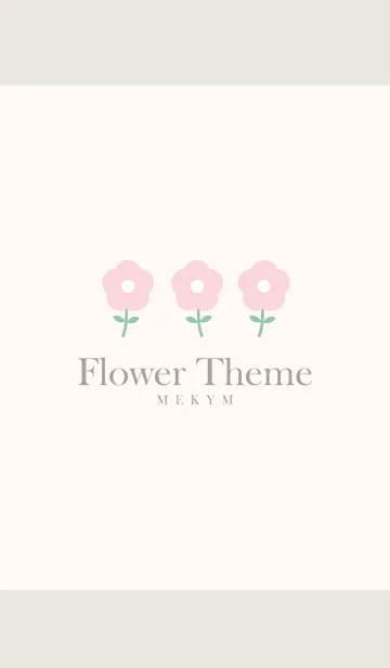 [LINE着せ替え] Flower Theme -NATURAL-の画像1