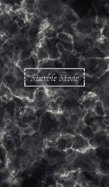 [LINE着せ替え] Marble mode Black～大理石の画像1