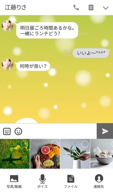 [LINE着せ替え] Bird Snow 2の画像4