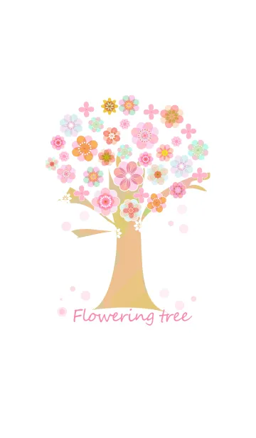 [LINE着せ替え] artwork_Flowering tree4の画像1